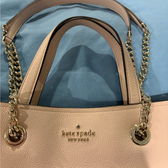 KATE SPADE Warm Pink Pebbled Leather Large Infinite Triple
Compartment Tote Bag - Picture 8 of 13